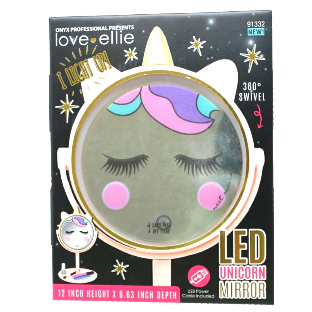 Love Ellie LED Lighted Unicorn Mirror